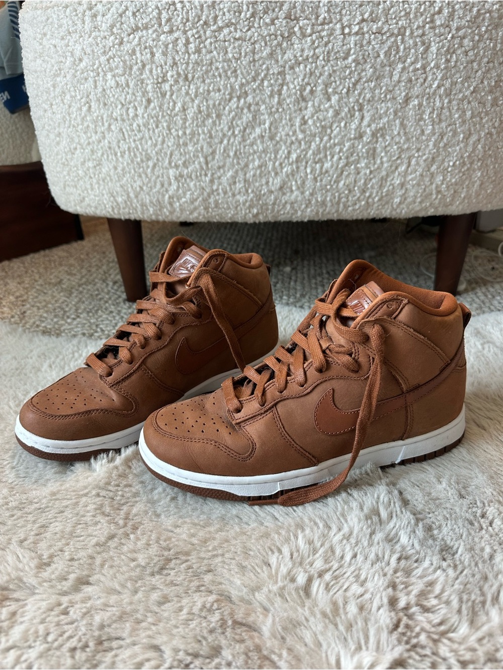Nike Women’s Brown High-Top Sneakers